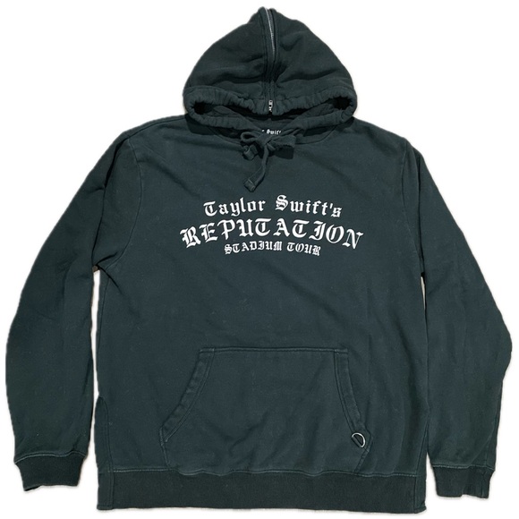 Taylor Swift Reputation Stadium Tour Hoodie Black Size Small
